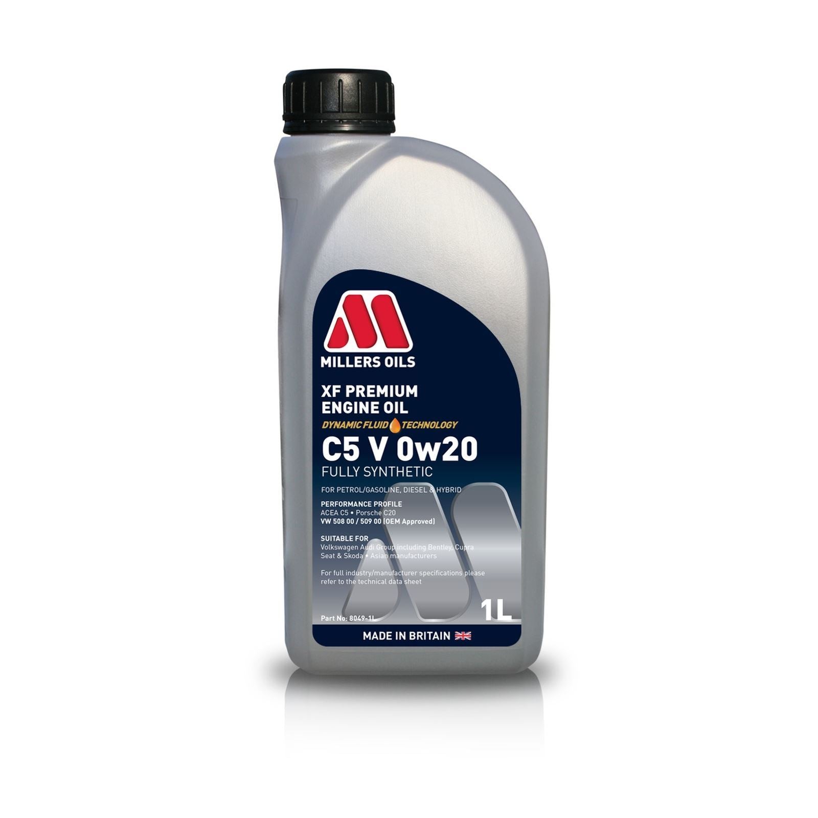 MILLERS OILS XF Premium C5 VW 0w20 1L