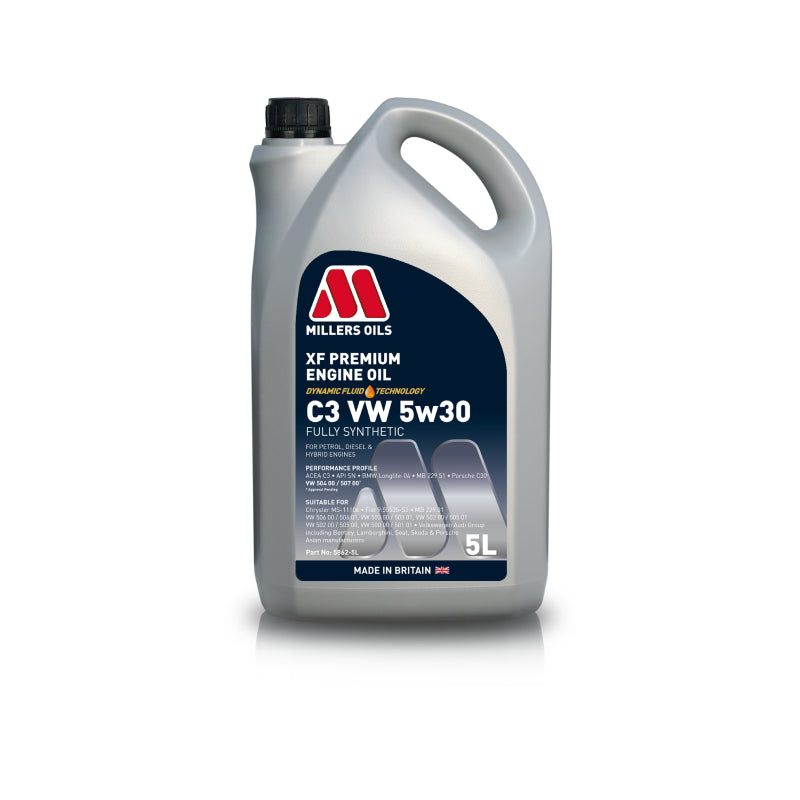 MILLERS OIL XF Premium C3 VW 5w30 5L