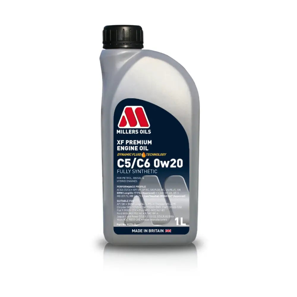 MILLERS OILS XF Premium C5/C6 0w20 1L